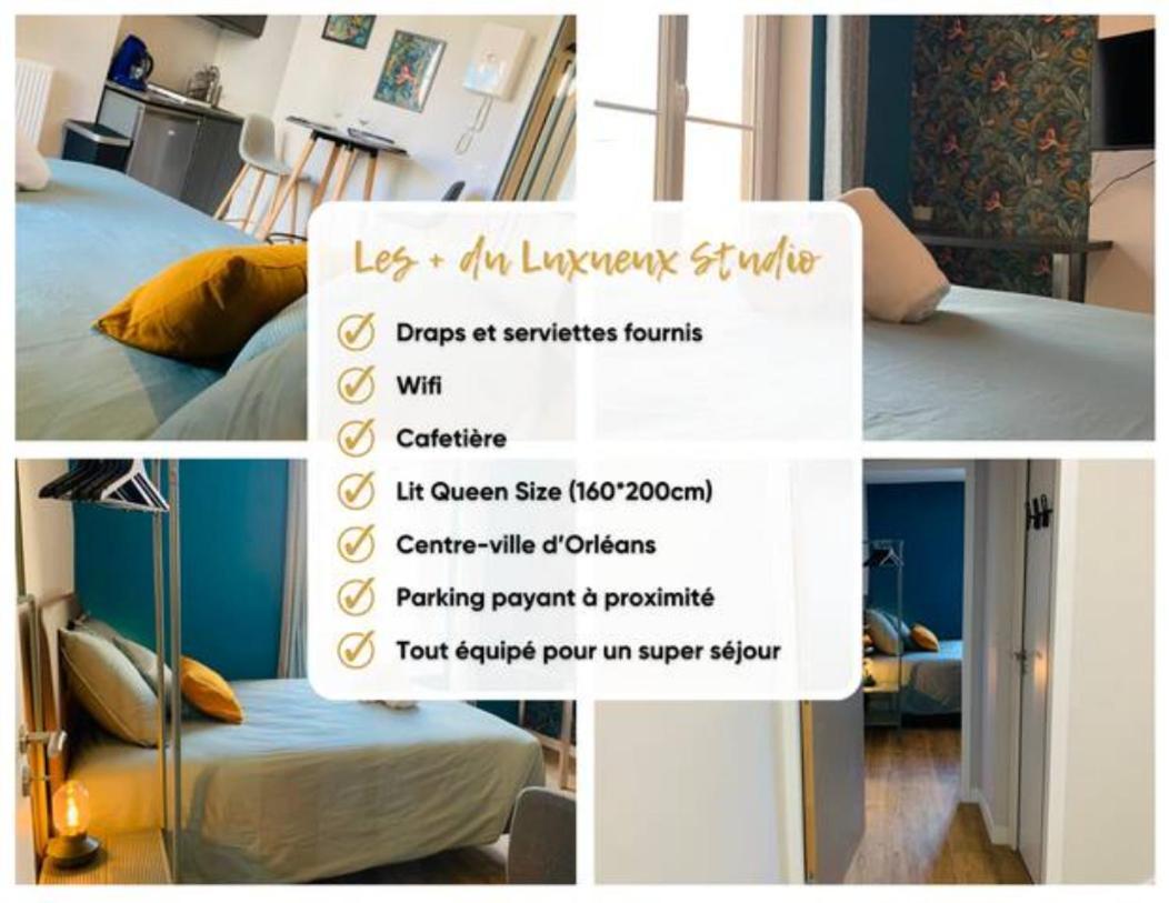 올리언스 Luxueux Studio Rue Bannier Neuf 아파트 외부 사진